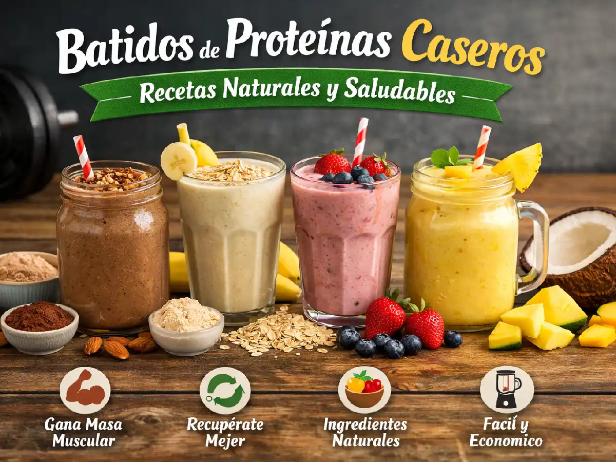 batidos naturales caseros